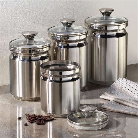 stainless steel canisters for food